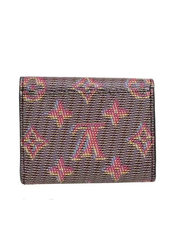 Louis Vuitton Compact Wallet Trifold Pop Rose 88 Bs127 - Picture 4 of 15